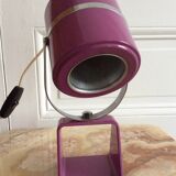 Lamp purple 70s vintage