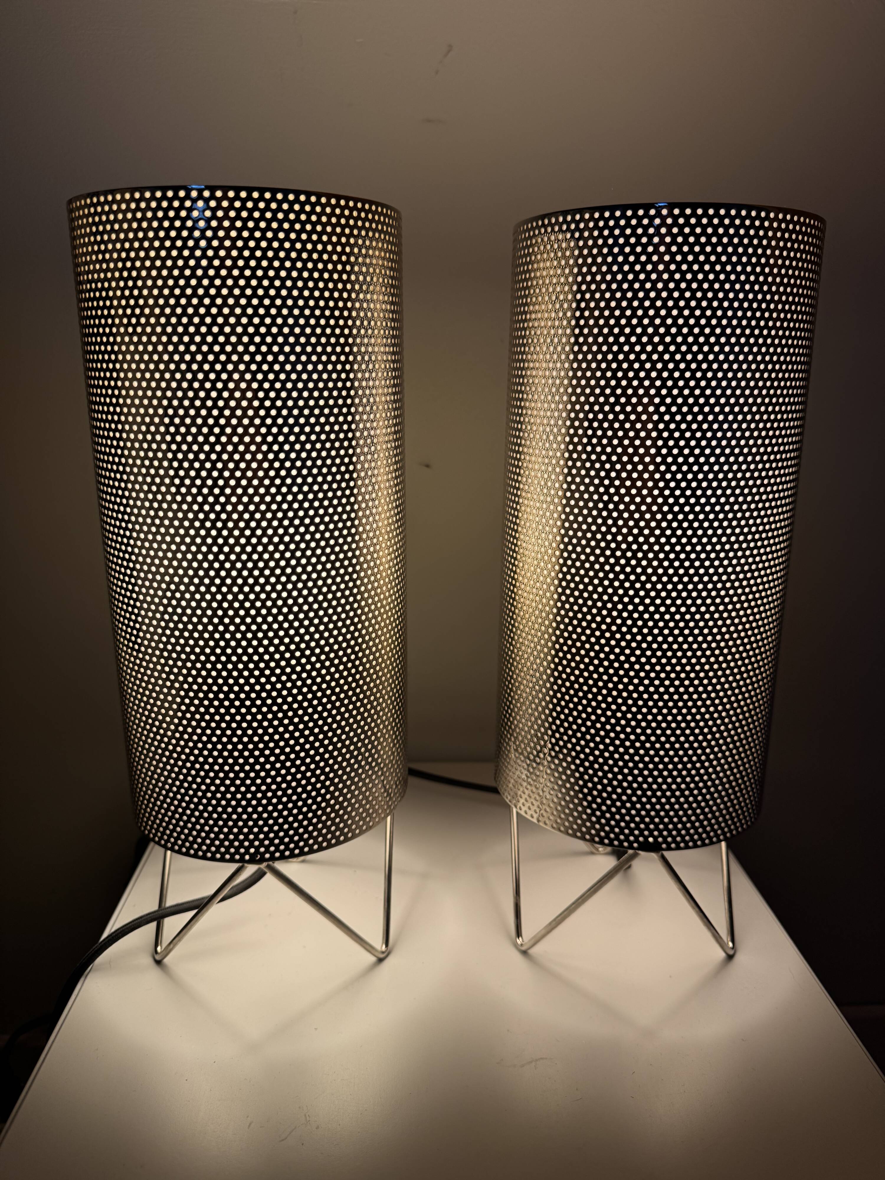 2 Gubi Pedrera PD1 lamps