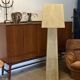Large Decorative Fiberglass Floor Lamp 1980s