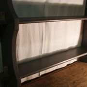 Grey-redesigned wood shelf