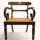 Pair of Anglo-Indian neo-classical armchairs