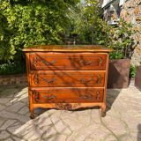 Three-drawer cherry chest of drawers