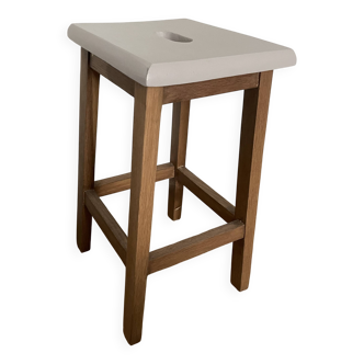 Vintage oak stool