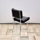 Vintage Leather Chair with Chrome Legs, 1970s, Czechoslovakia