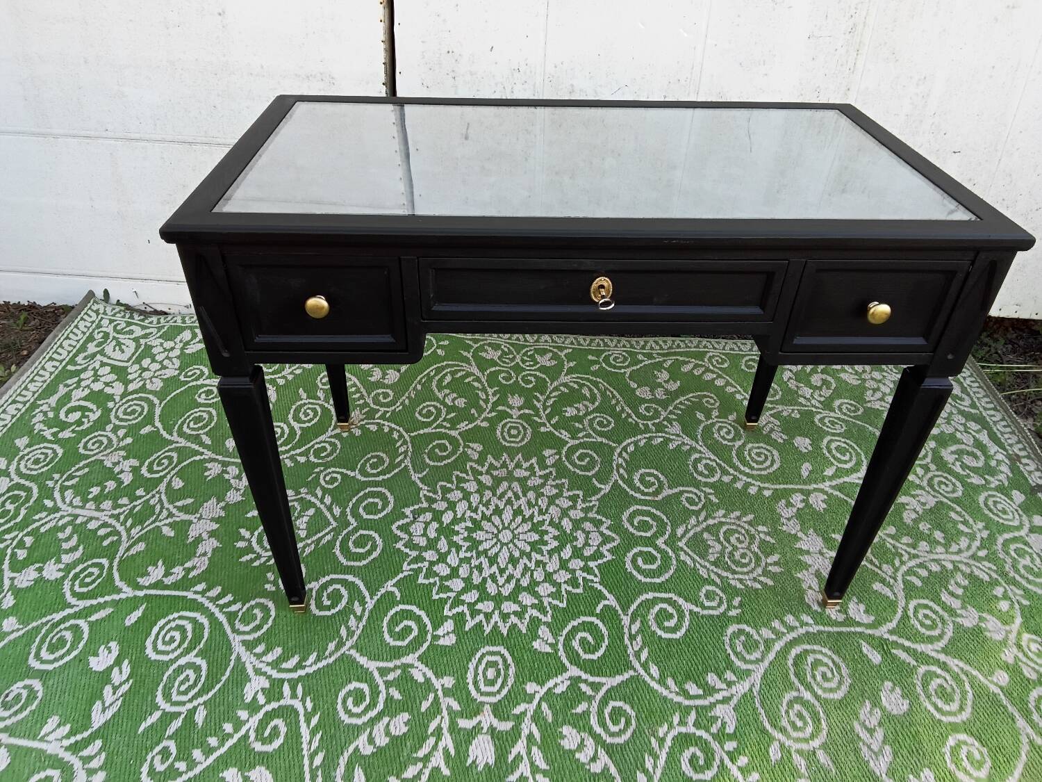 Black desk