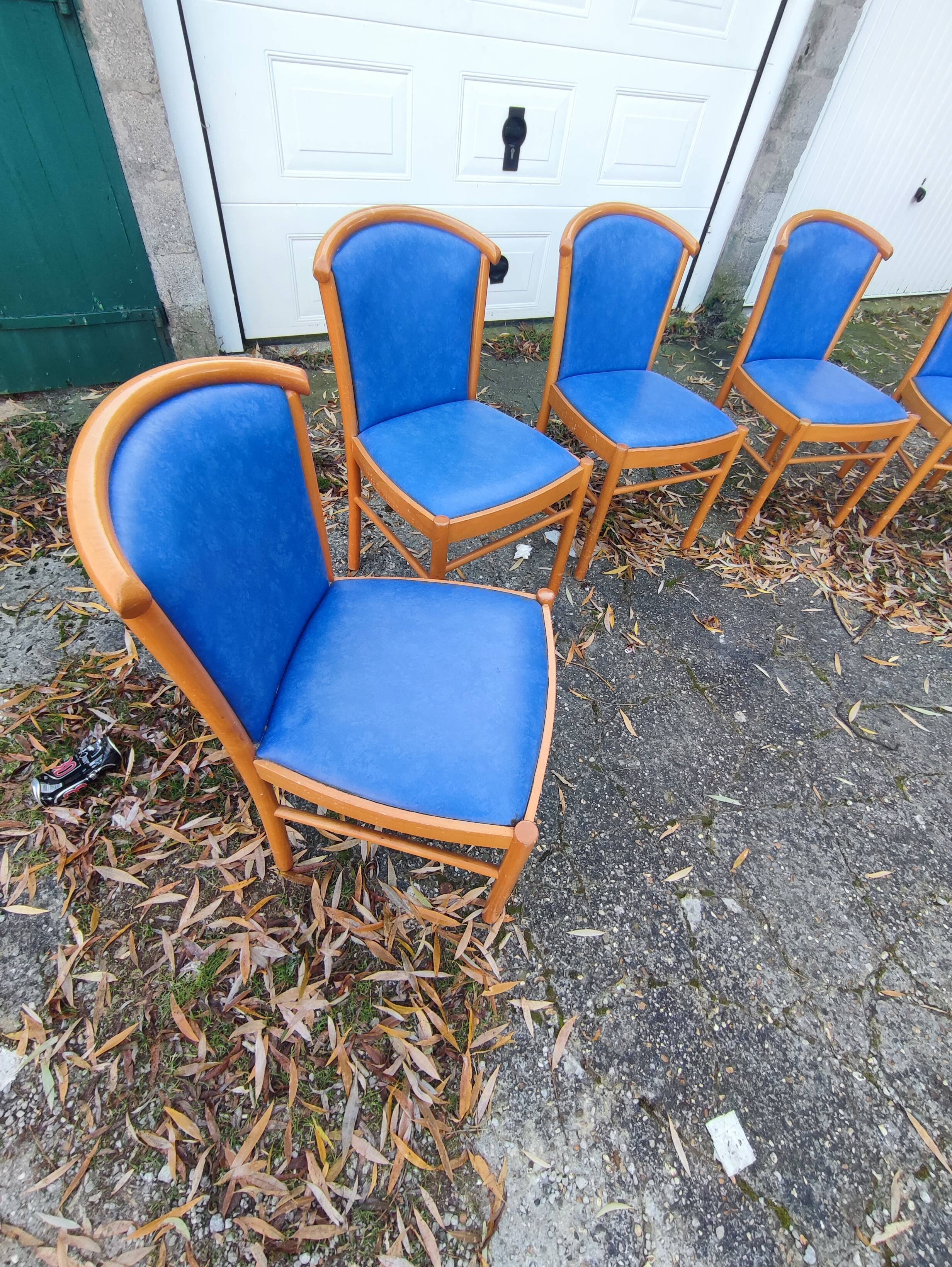 6 bistro restaurant chairs