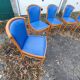 6 bistro restaurant chairs