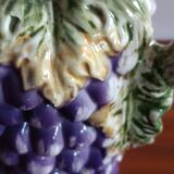 Antique grape-shaped slip pitcher