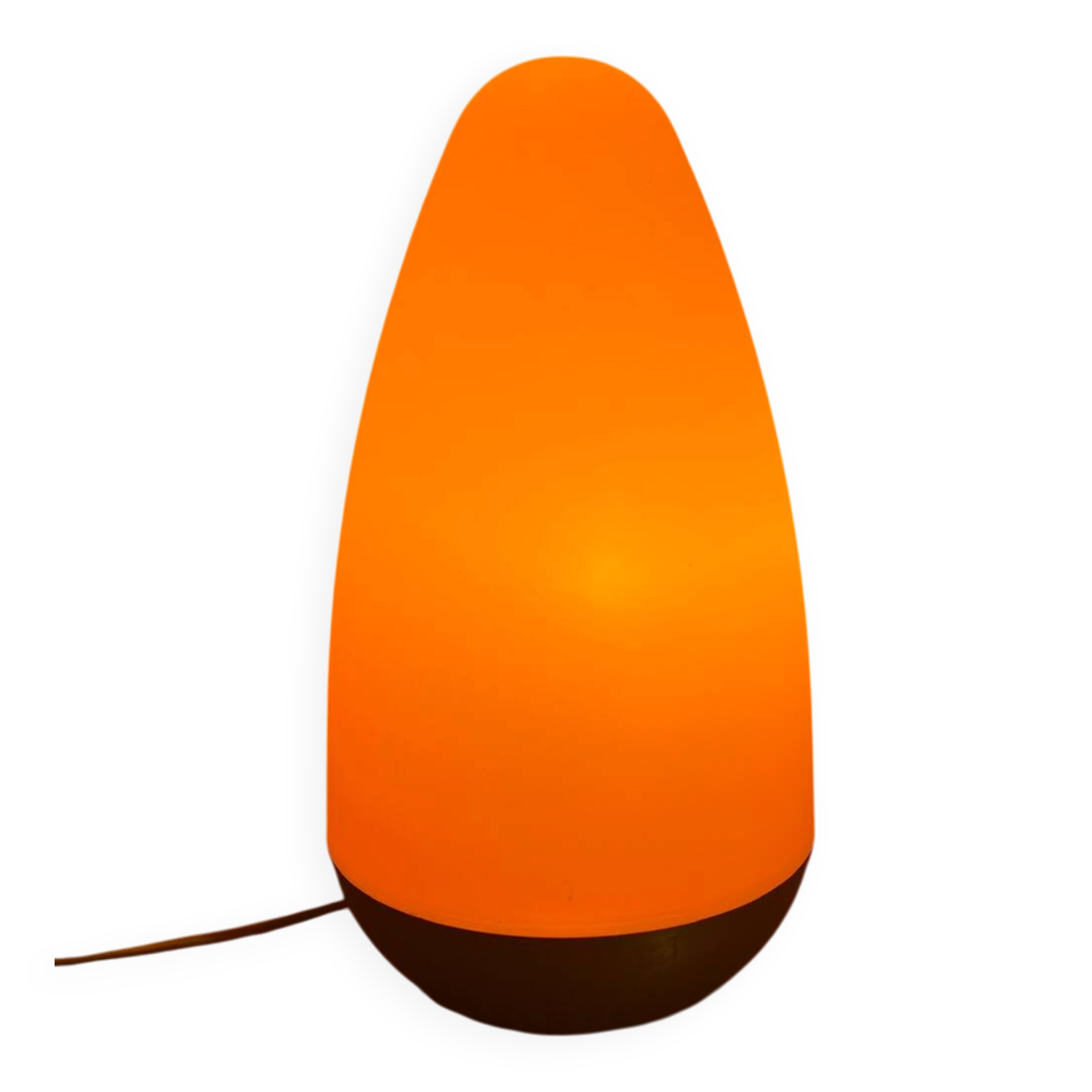 Vintage 70s space age design egg lamp