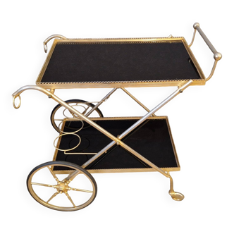 Brass rolling trolley