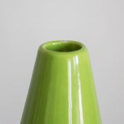 Vintage Mid-Century Green Artistic Ceramic Vase, Europe, 1970s