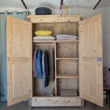 Large wardrobe - hanging space and shelves