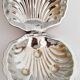 Stainless steel scallop butter dish, 1950s (ref 3)