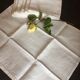 Lot de 6 serviettes anciennes monogrammées GJ