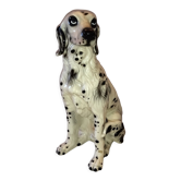 Ceramic dog 60s life-size