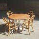 Round dining table Roche Bobois 1970
