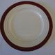 Digoin sarreguemines opaque porcelain dinner plates, pasteur pattern