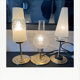 Aladdin, brass lamp and old glassware