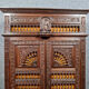 Breton cabinet nineteenth century oak around 1850 1880