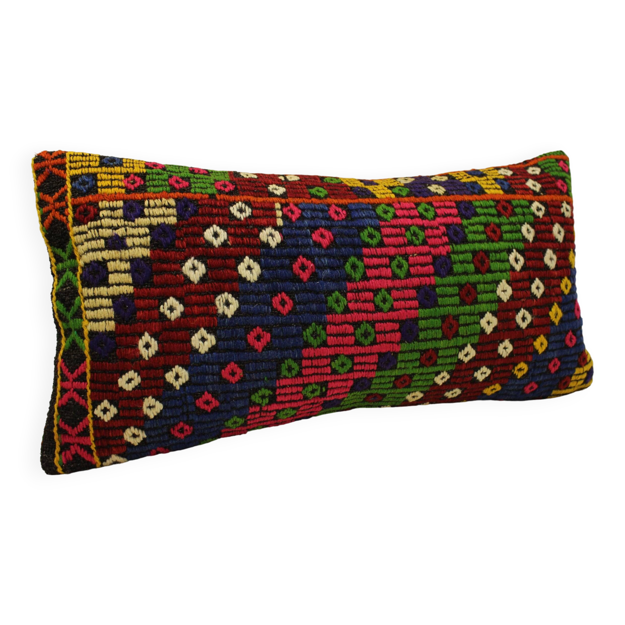 Turkish kilim cushion, 30x60, oa-689