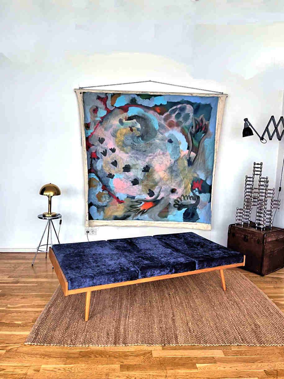 Restored mid-century daybed by ton – 1960s design classic