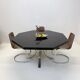 Octagonal dining table in resin, Italy 1970s