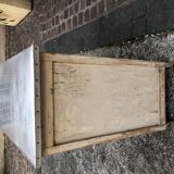 Small white patinated buffet