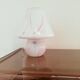 Opaline mushroom lamp