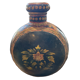 Indian painted metal jar