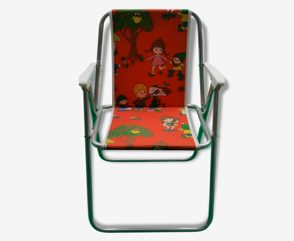 Chaise pliante enfant vintage | Selency