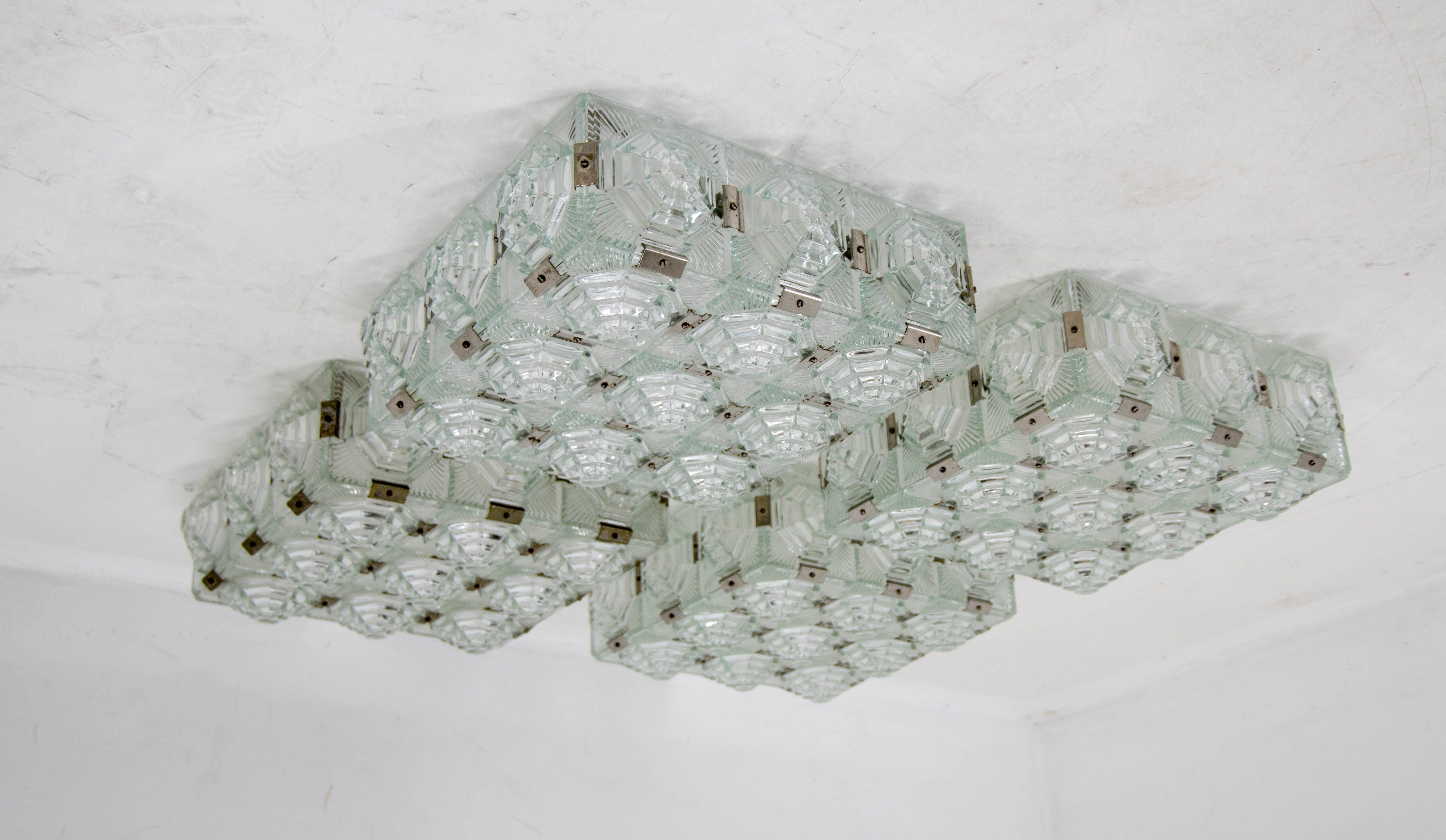 Plafonnier par Kamenicky Senov, années 1970, plus d’articles disponibles