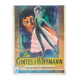 Original cinema poster "The Tales of Hoffmann" Michael Powell 36x55cm 1951