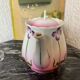 Teapot in antique porcelain "Art Nouveau"