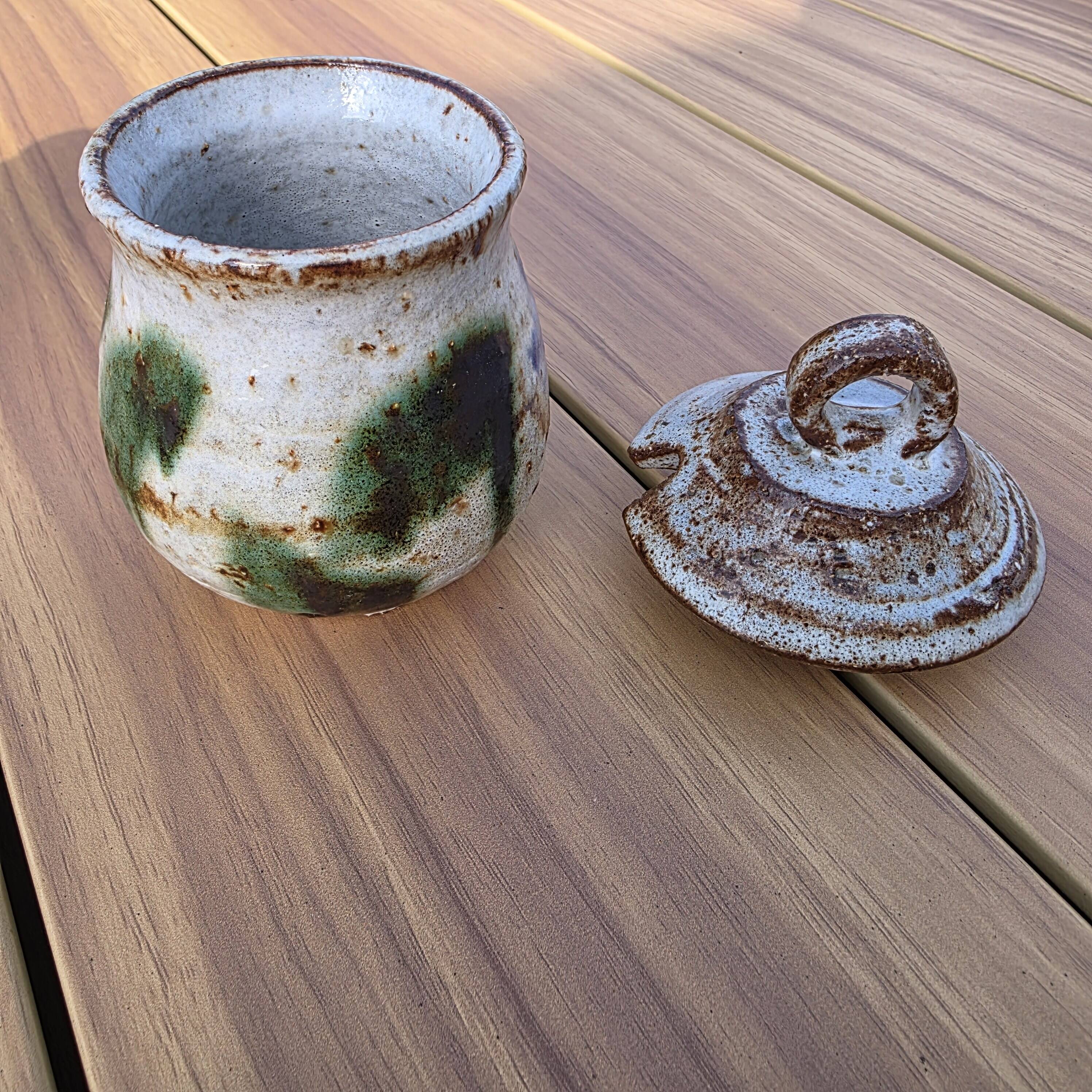 Vintage Covered Pot Duo - Vallauris Ceramic - 60s/70s