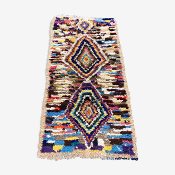 Azilal 90x180 cm old berber carpet