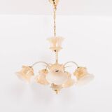 Murano glass ‘Flower’ chandelier, 1960’s Italy