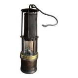 Lampe de mineur ancienne numérotée
