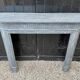 Half-moon Louis XVI Style Fireplace In Turquin Blue Marble Circa 1900