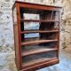 Antique shop display cabinet – Pine wood – 1920s/30s – On wheels
