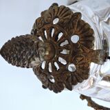 Lantern suspension of gilded bronze vestibule of the period of the XX th century