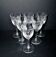 Set of 6 junon stemmed glasses cristallerie lorraine lemberg dlg chantilly h13.5