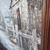 Vintage signed oil painting and unique artwork by Florence Wilkins Furst