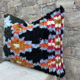 Beautiful vintage Berber Kilim cushion from Morocco