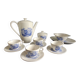 French Vintage Luneville porcelain coffee set