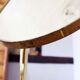 Brass psyched mirror 160x29cm