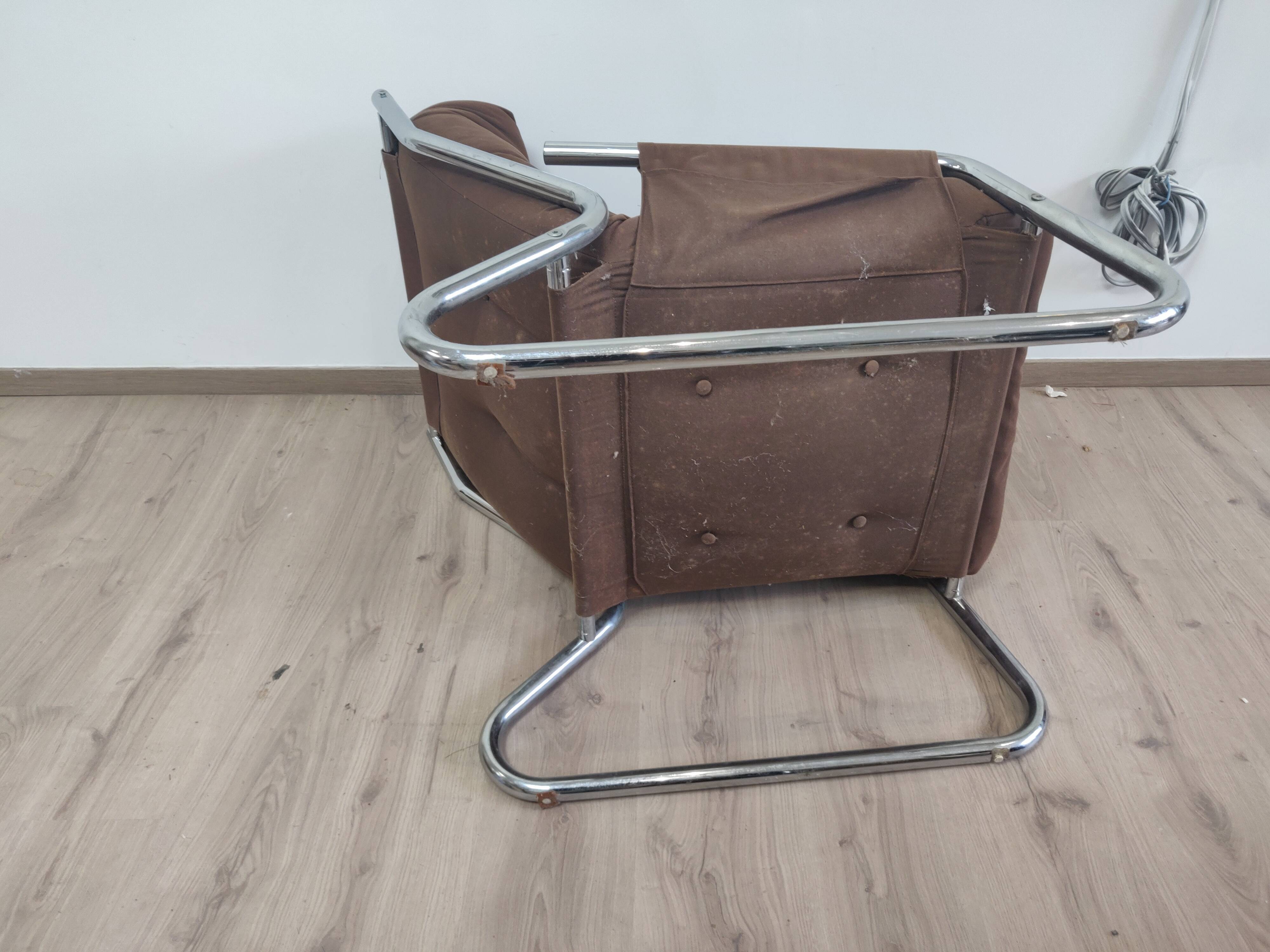 Lounge armchair vintage design years 1970