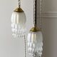 Paire de baladeuses Art Deco
