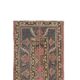 Vintage Turkish hallway rug 52x728 cm