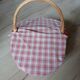 Panier à pique-nique ancien