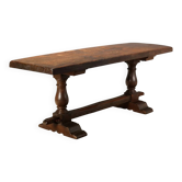 Chestnut table from the late 19th century